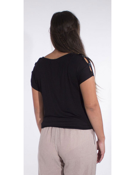 Tshirt 95% Viscose 5% Elastane Plain