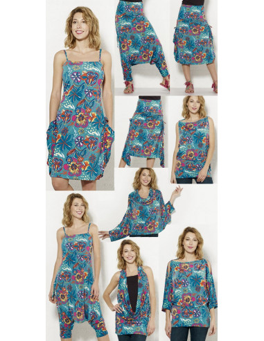 Knitted Jumpsuit 96%Polyester 4%Elasthan