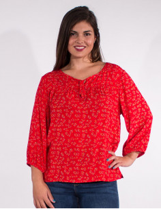 Blouse viscose 3/4 sleeves...