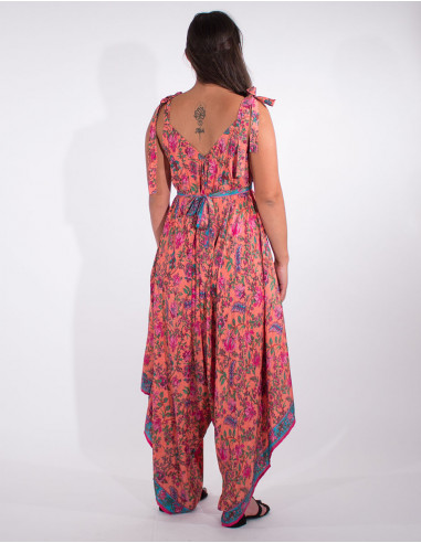 Combi Longue Polyester Bretelles Sari Im