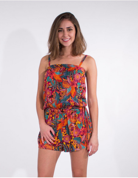 Tindaya printed viscose jumpsuit