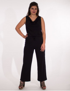 Overall knitted 95% cotton 5% elastane plain 2