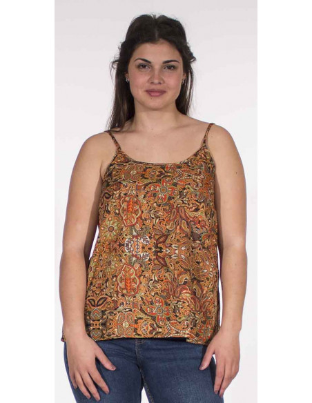 Polyester straps blouse sari