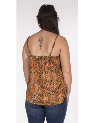 Polyester straps blouse sari