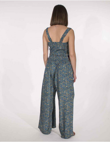 Sari long polyester jumpsuit