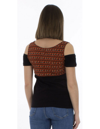 Tshirt 97% Coton 3 Elasthanne Manches Co