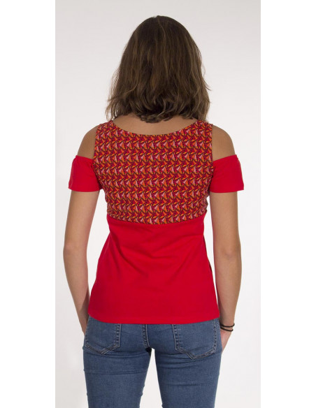 Tshirt 97% Coton 3 Elasthanne Manches Co