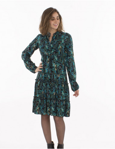 Printed Viscose Dress Ludiana Dore