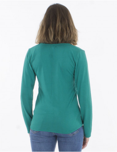 Knitted 95% polyester 5% elastane jacket