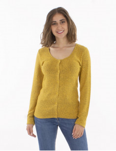 Knitted 74% rayon 21%...