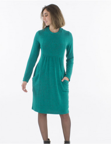 Robe Maille 74%Viscose 21%Polyester 5%El