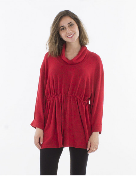 Pull Maille 74%Viscose 21%Polyester 5%El