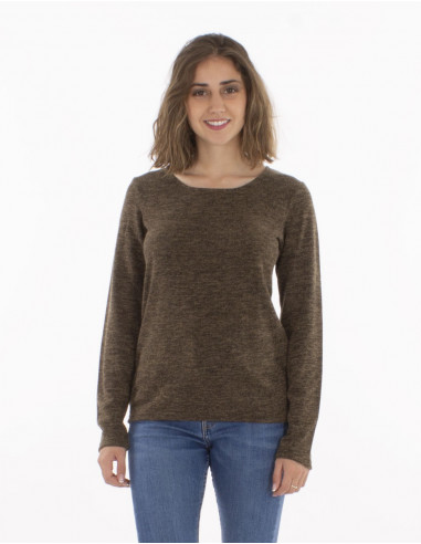 Pull Maille 95% Polyester 5% Elasthanne
