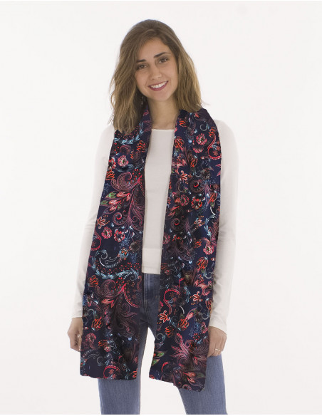 Foulard Polyester Imprime Lys