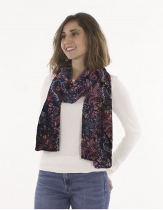 Foulard Polyester Imprime Lys 2
