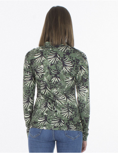 Chemisier Maille 95% Polyester 5% Elasth