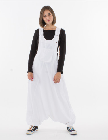 Lady overall cotton harem pants sw 162 cm