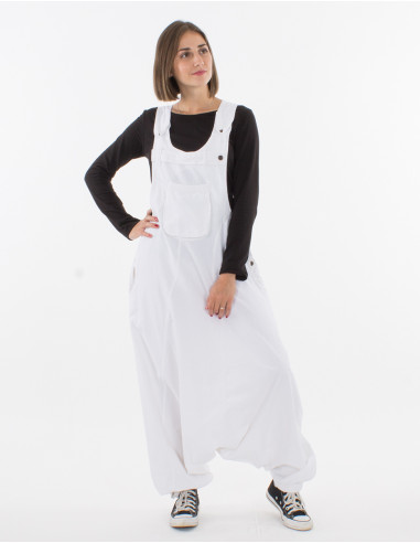 Lady overall cotton harem pants sw 162 cm