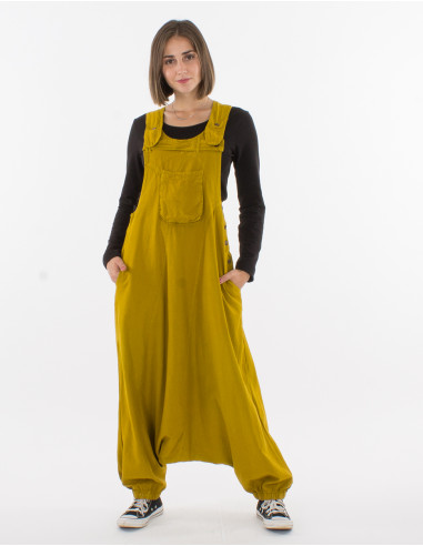 Lady overall cotton harem pants sw 162 cm