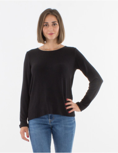 Pull Maille 74% Viscose 21% Polyester 5% Elasthanne
