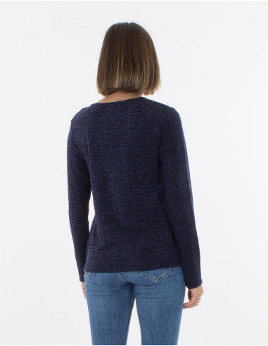 Pull Maille 95% Polyester 5% Elasthanne