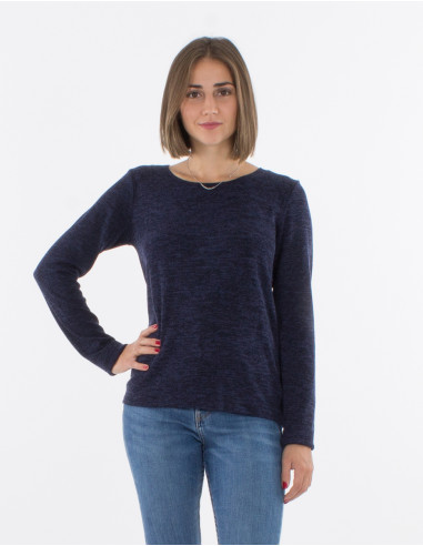 Pull Maille 95% Polyester 5% Elasthanne