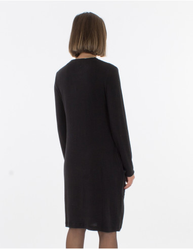 Robe Maille 74%Viscose 21%Polyester 5%El