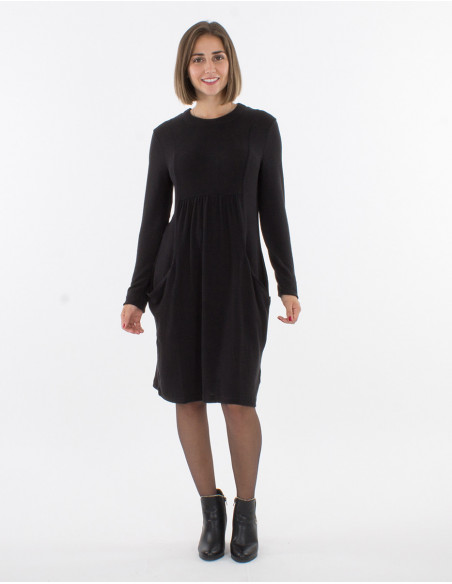 Robe Maille 74%Viscose 21%Polyester 5%El