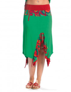 Knitted printed skirt 2