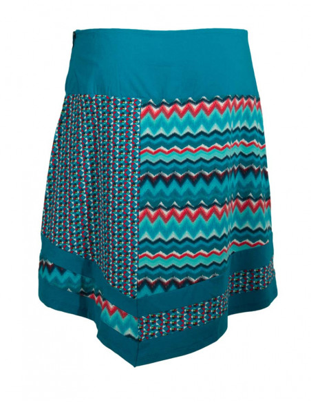 Knitted 97% cotton 3% spandex skirt