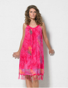 Rayon minidress dp with...