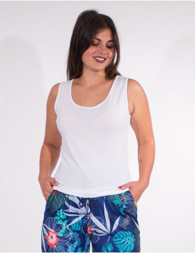 TShirt 95% Coton 5% Elasthanne Sans Manc