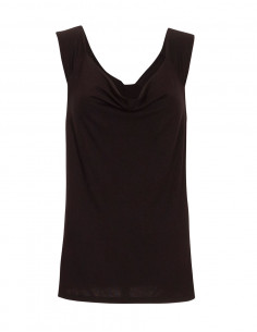 95% viscose 5% elastane plain t-shirt 2