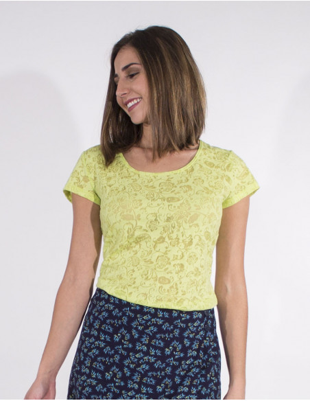 TShirt 60% Coton 40% Polyester Devore