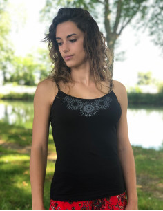 TShirt 95% Coton 5% Elasthanne Bretelles