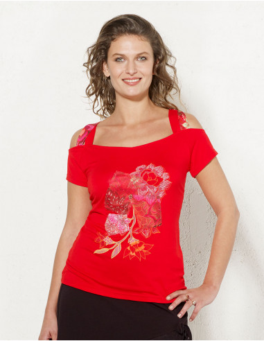 TShirt 95% Viscose 5% Elastane Bretell