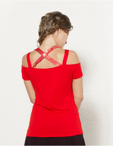 TShirt 95% Viscose 5% Elastane Bretell