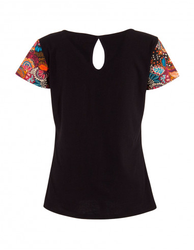 Tshirt 97% Coton 3% Elasthanne Imprime