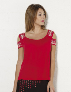 Tshirt Epaules Denudees