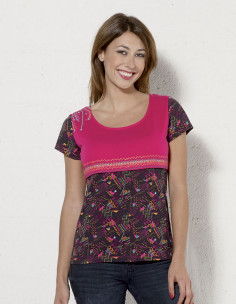 Tee Shirt 97% Coton 3% Elasthanne