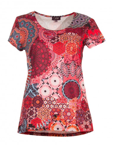 Tshirt 95% Polyester 5% Elasthanne