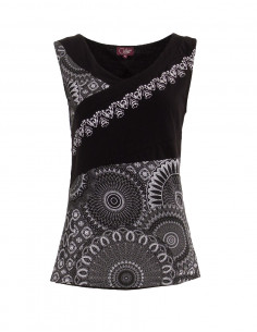 Tee shirt with kenyan print 2