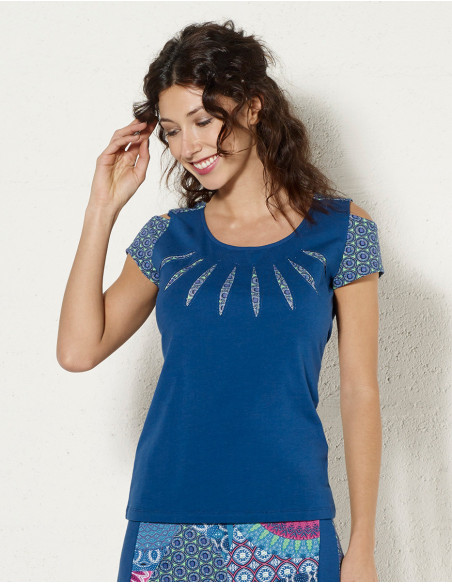 TShirt 97%Coton 3%Elasthanne Manch Court