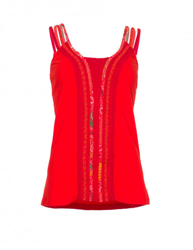 TShirt 97% Coton 3% Elasthanne Bretelles