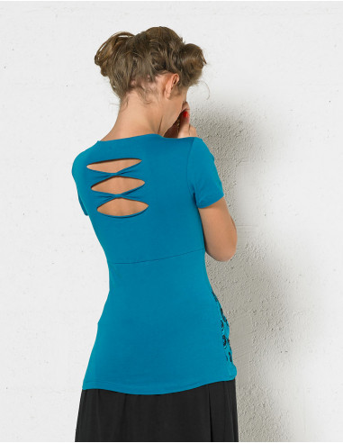 97% cotton 3% spandex tee shirt