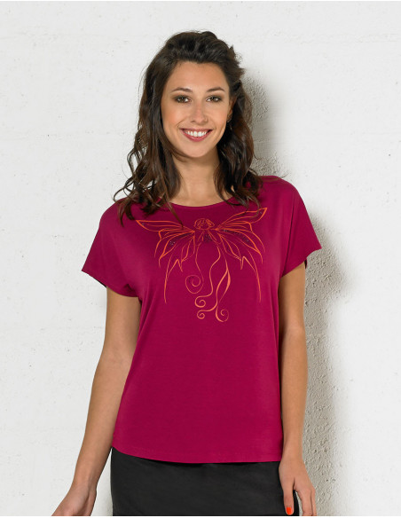 95 rayon 5 spandex tee shirt