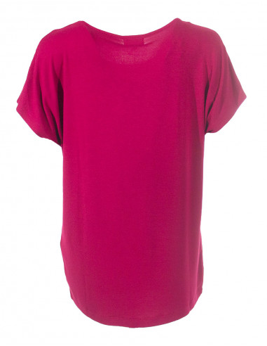 95% rayon 5% spandex tee shirt