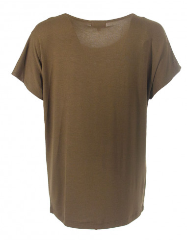 95% rayon 5% spandex tee shirt