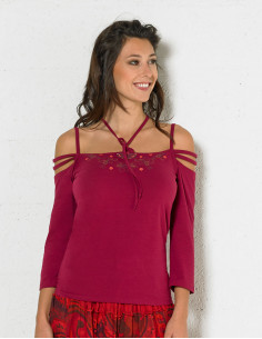 97% cotton 3% spandex tee...
