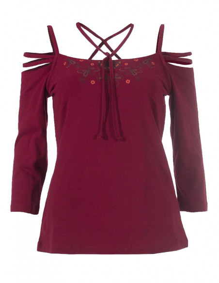 97% cotton 3% spandex tee shirt